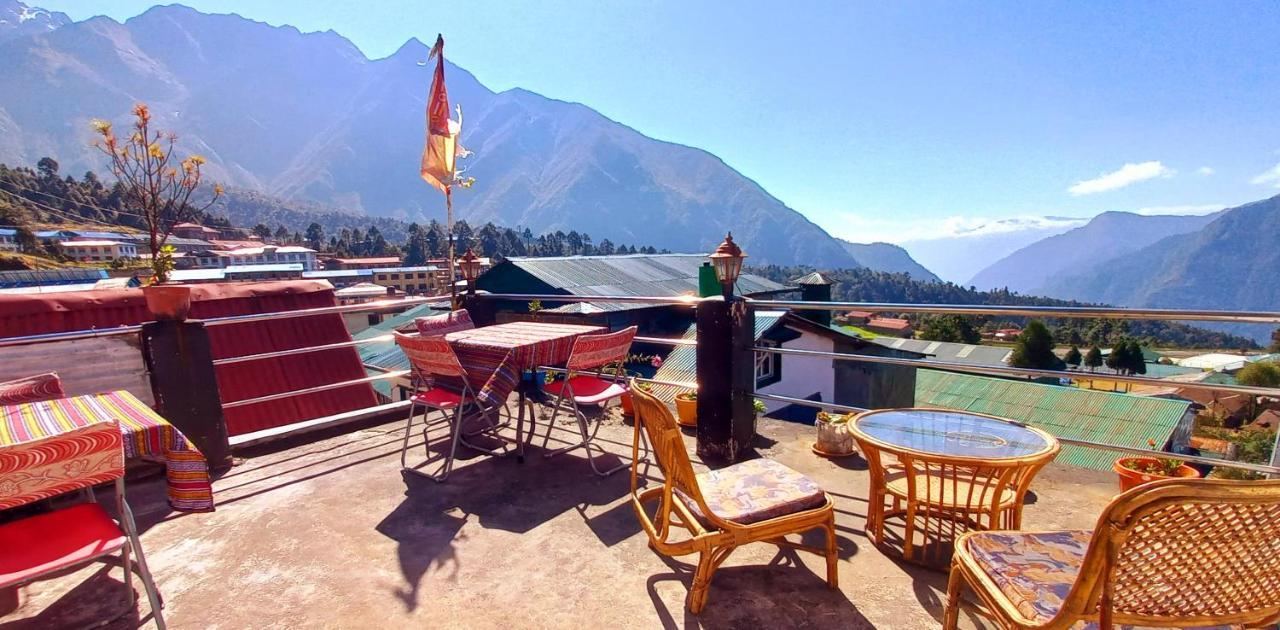 Lama Hotel - Cafe De Himalaya Lukla Exterior foto